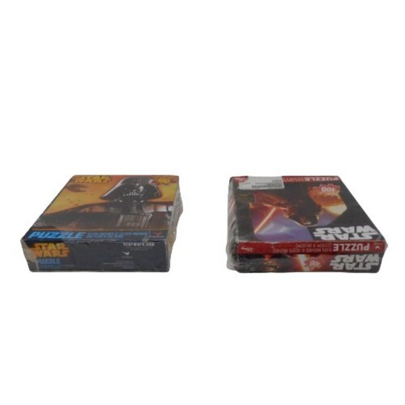 Cardinal Disney Star Wars 100 Piece Jigsaw Puzzle (SEALED) Lot of 2 (New) - Picture 3 of 6
